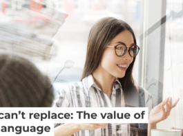 Being able to follow and contribute to a live group conversation is the gold standard of language learning. Zinkevych/iStock via Getty Images